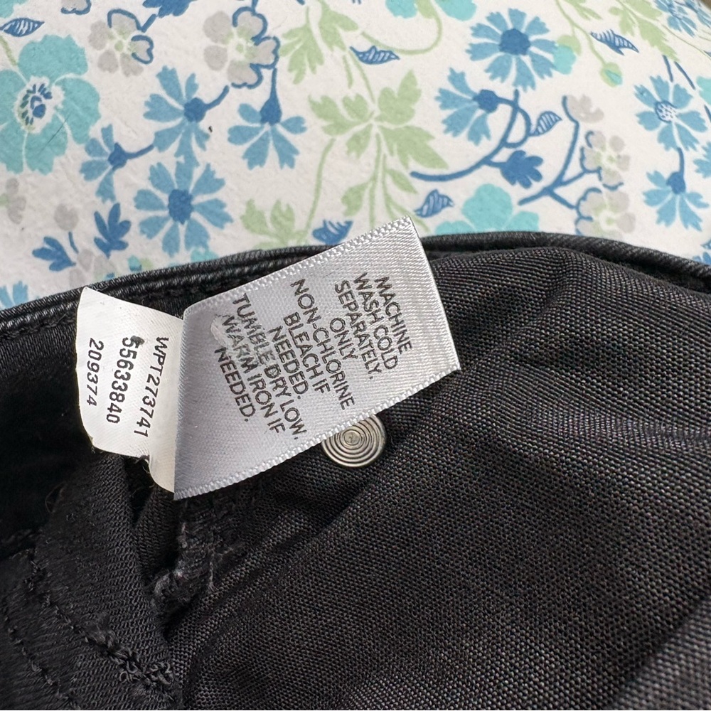 NWT J.Jill Basalt Black High-Rise Full Leg Jeans | Size 12 - Picture 8 of 8